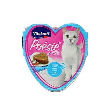 Vitakraft Cat Poésie konz. želé losos a špenát 85g