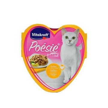 Vitakraft Cat Poésie konz. šťáva krocan v sýr.om. 85g