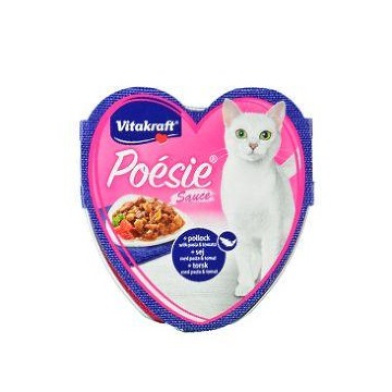 Vitakraft Cat Poésie konz. šťáva treska,těst,rajče 85g