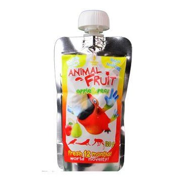ANIMAL FRUIT kaps. papoušci Jablko + Hruška 120g Syrio
