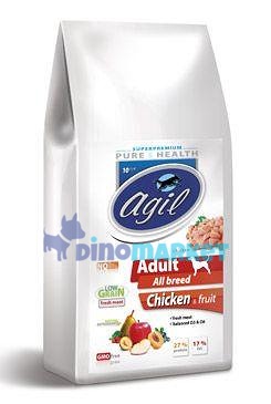 Agil Adult All Breed Pure&Health Low Grain  10kg