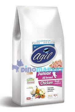 Agil Junior All Breed Pure&Health Low Grain10kg