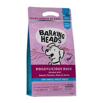 BARKING HEADS Doggylicious Duck (Small Breed) 1,5kg