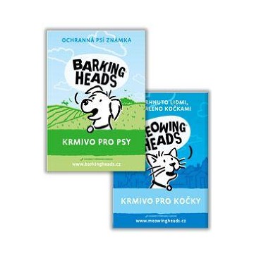 BARKING HEADS  MEOWING HEADS brožura A5