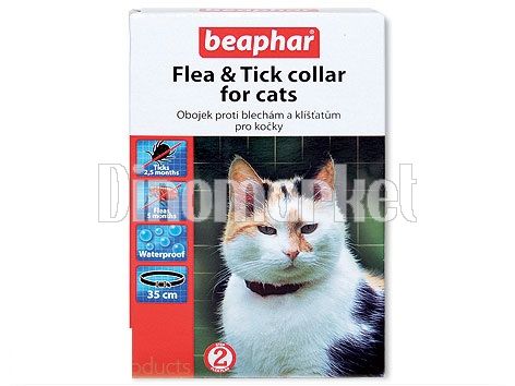 Obojek antipar.kočka adult Flea&Tick 35cm 1ks