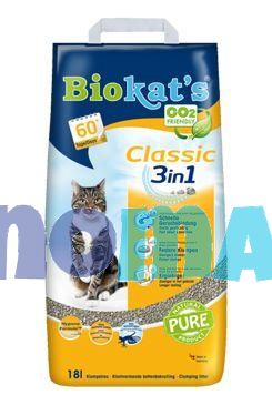 Podestýlka Biokat's Classic 18L
