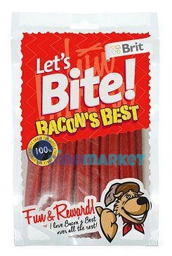 Brit pochoutka Let's Bite Bacon's Best 105g NEW