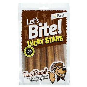 Brit pochoutka Let's Bite Lucky Stars 80g NEW