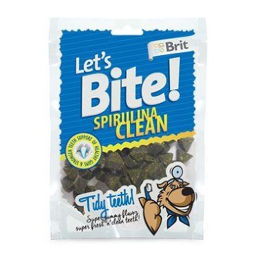 Brit pochoutka Let's Bite Spirulina Clean 150g NEW