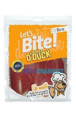 Brit pochoutka Let's Bite Fillet o'Duck 400g NEW