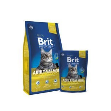 Brit Premium Cat Adult Salmon 8kg NEW