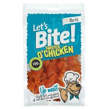 Brit pochoutka Let's Bite Twister o'Chicken 80g NEW