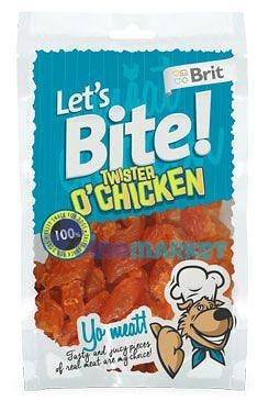 Brit pochoutka Let's Bite Twister o'Chicken 80g NEW