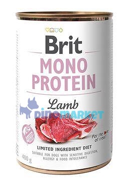 Brit Dog konz Mono  Protein Lamb 400g