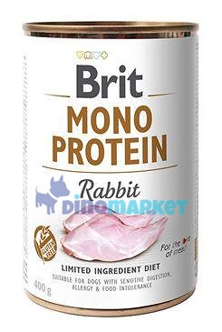 Brit Dog konz Mono  Protein Rabbit 400g