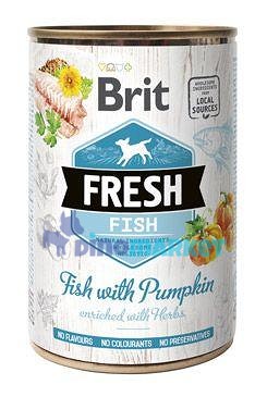 Brit Dog Fresh konz Fish with Pumpkin 400g