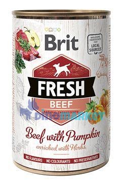 Brit Dog Fresh konz Beef with Pumpkin 400g
