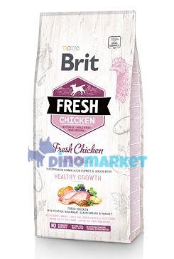 Brit Dog Fresh Chicken&Potato Puppy Healthy Growth12kg