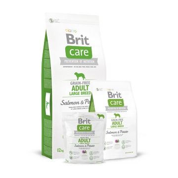 Brit Care Dog Grain-free Adult LB Salmon & Potato 3kg