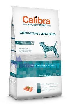 Calibra Dog HA Senior Medium & Large Chicken  14kg NEW