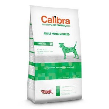 Calibra Dog HA Adult Medium Breed Lamb  3kg NEW