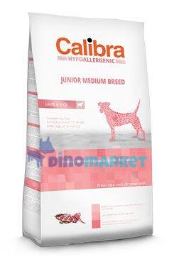 Calibra Dog HA Junior Medium Breed Lamb  14kg NEW