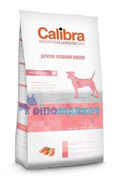 Calibra Dog HA Junior Medium Breed Chicken  14kg NEW