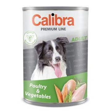 Calibra Dog  konz.Premium Adult drůbeží+zelenina 800g