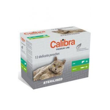 Calibra Cat  kapsa Premium Steril. multipack 12x100g