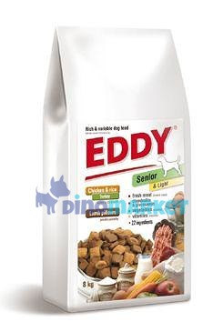EDDY Senior&Light  Breed  polštářky s jehněčím 8kg