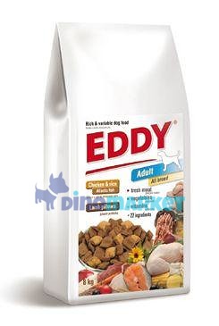 EDDY Adult All Breed kuřecí polštářky s jehněčím 8kg