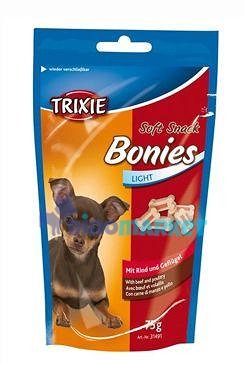Trixie BONIES light bílé kostičky pro psy 75g TR