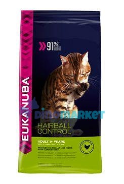 Eukanuba Cat Adult Hairball Control Chicken 400g