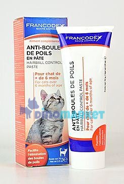 Francodex Pasta proti trichobezoárům kočka 70g
