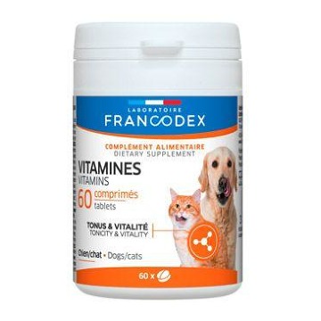 Francodex Vitamíny pes, kočka 60tab
