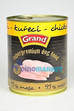 GRAND konz.  Superpremium pes drůbeží 850g