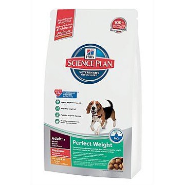 Hill's Canine Dry Adult Perfect Weight Medium 10kg