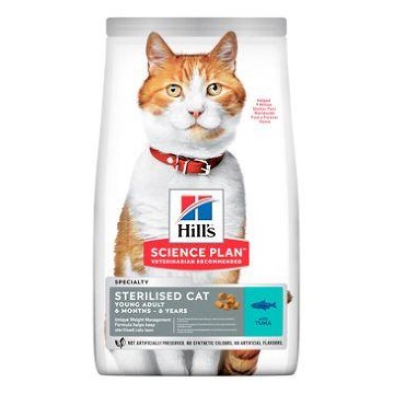Hill's Fel. Dry Adult Young Sterilised Cat Tuna 15kg