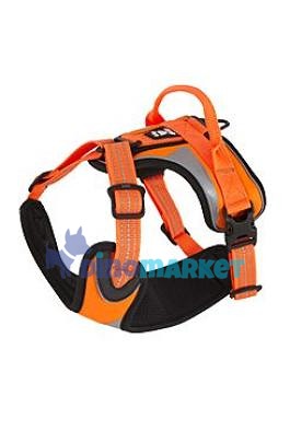 Postroj Hurtta Lifeguard Dazzle 60-80cm oranžový