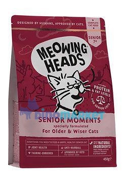 MEOWING HEADS Senior Moments NEW 450g