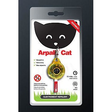 Elektr. odpuzovač klíšťat Arpalit Cat pro kočky 1ks