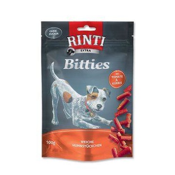 Rinti Dog pochoutka Extra Mini-Bits rajče+dýně  100g