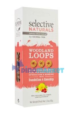 Supreme Selective snack Naturals Woodland Loops 60g