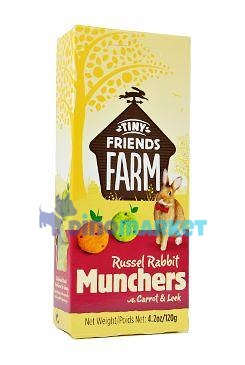Supreme Tiny Farm Snack Russel Munchers králík 120g