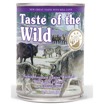 Taste of the Wild konzerva Sierra Mountain 375g