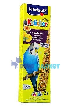 Vitakraft Bird Kräcker  Budgie Fruit tyč 2ks