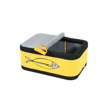 Pelech/box pro kočky SARDINE žlutá  Zolux