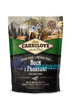 Carnilove Dog Duck & Pheasant for Adult  NEW 1,5kg