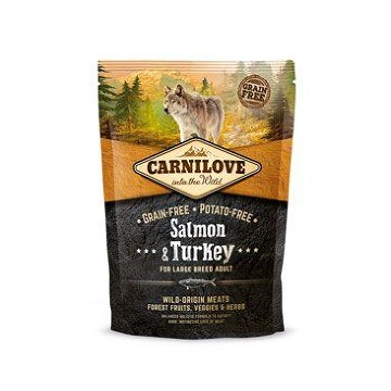 Carnilove Dog Salmon & Turkey for LB Adult  NEW 1,5kg