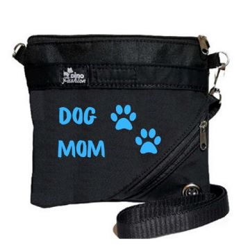 Venčící kabelka Dog Mom modrá